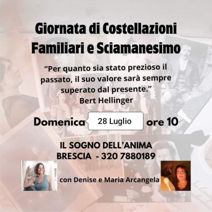 Giornata di Costellazioni Familiari e Sciamanesimo